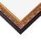 Craig Frames Furio Distressed Gold and Black Picture Frame